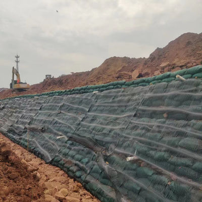 CE/ISO9001 Certificado HDPE Geogrid uniaxial para reforzar las laderas laterales de los vertederos Fuerte