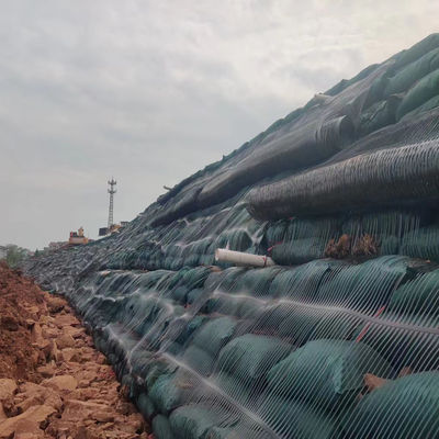 CE/ISO9001 Certificado HDPE Geogrid uniaxial para reforzar las laderas laterales de los vertederos Fuerte