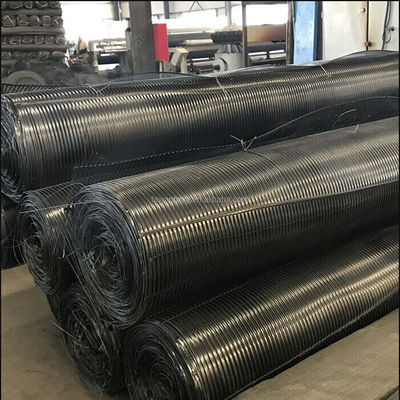 1m de ancho de alta resistencia PP/HDPE Geogrid de plástico uniaxial para pared de contención 110kn/M