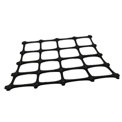 Geomalla 40kn Grid Mesh Biaxial PP Geogrid de plástico para solución de refuerzo de carreteras