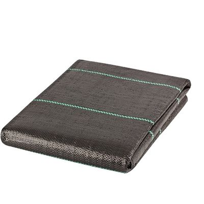 Tejido de control de malezas de geotextil de PP Tejido de paisaje para cubierta de suelo Ancho 1-6 m