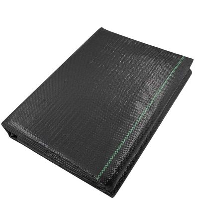 Tejido de control de malezas de geotextil de PP Tejido de paisaje para cubierta de suelo Ancho 1-6 m