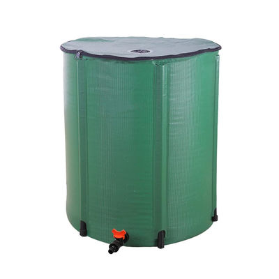 Barril de lluvia plegable para recolección portátil de agua de lluvia en almacenamiento de agua al aire libre