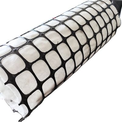 Geogrid biaxal PP compuesto certificado CE/ISO9001 para filtración en la construcción de carreteras