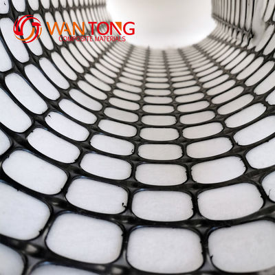 Geogrid biaxal PP compuesto certificado CE/ISO9001 para filtración en la construcción de carreteras