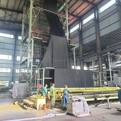 Geomembrana de HDPE de 2m-8m de ancho 1.5mm para minería en Filipinas 100% material virgen