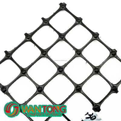 Geogrid biaxal PP compuesto certificado CE/ISO9001 para filtración en la construcción de carreteras