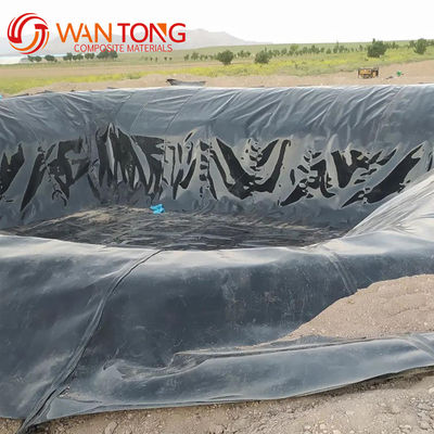 La granja de peces de 1.5 mm geomembrana HDPE para el estilo de diseño chino