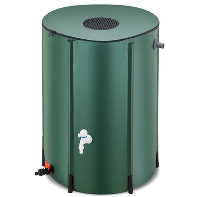 Extra estable 250L colector de agua portátil Barril de lluvia para la recolección de lluvia a prueba de agua