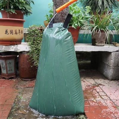 Sistema de riego por goteo de 20 galones de PVC para árboles de jardín ahorra agua y esfuerzo