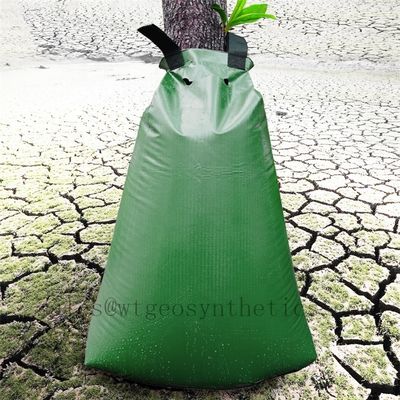 Sistema de riego por goteo en bolsas de riego de árboles Ahorro de agua y apoyo al desarrollo de las raíces