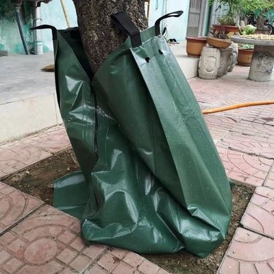 Sistema de riego por goteo en bolsas de riego de árboles Ahorro de agua y apoyo al desarrollo de las raíces