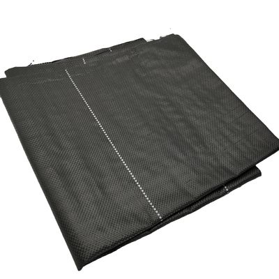 Cubierta de suelo duradera Cerco de sedimento Tejido negro para control de malezas de huerto de huerto