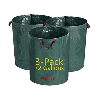 Saco de almacenamiento de residuos de jardín de hojas de 72 galones de capacidad La solución de compostaje ecológica