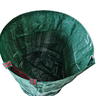 Bolsa de residuos de hojas de jardín PE para césped y hojas de invierno Solución de gestión de desechos