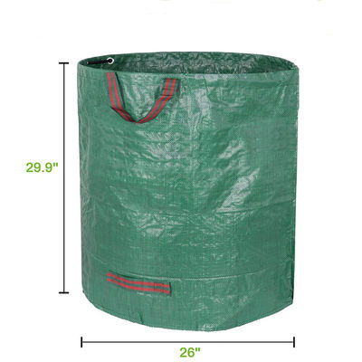 Bolsas de basura de jardín de PP para hojas caídas Forma redonda No soporte Selección de ocasión
