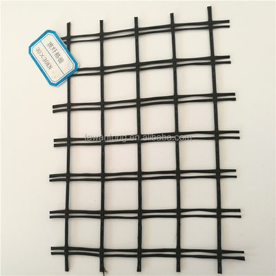 5m de ancho de fibra de vidrio de red geográfica de tejido de tricot para el refuerzo de recubrimiento de asfalto CE/ISO9001