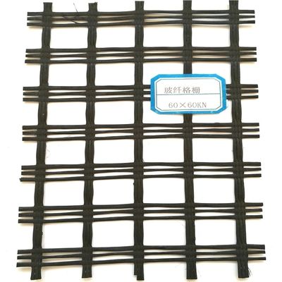 5m de ancho de fibra de vidrio de red geográfica de tejido de tricot para el refuerzo de recubrimiento de asfalto CE/ISO9001