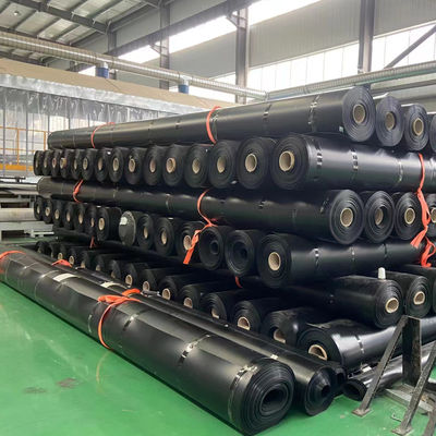 Tanque de cría de camarones Geomembrana de HDPE de 2 a 8 m de ancho y 100% material virgen