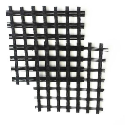 Material de pavimentación de carreteras de revestimiento por betún Rejilla de fibra de vidrio con malla de 12,7*12,7 mm