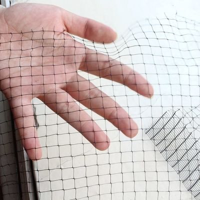 12 gramos de malla de redes de plástico de PP para redes antipájaros para pollos en huertos y viñedos