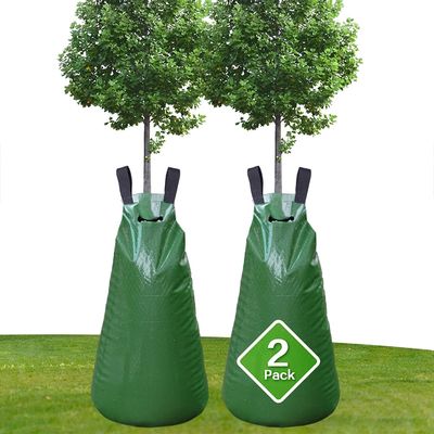 Saco de riego de raíces de liberación lenta de 25 galones para árboles Sistema automático de riego por goteo