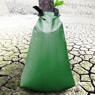 PE revestimiento de malla de PVC lonas de riego por goteo en el árbol bolsa de agua 15 20 galones para el cultivo de árboles