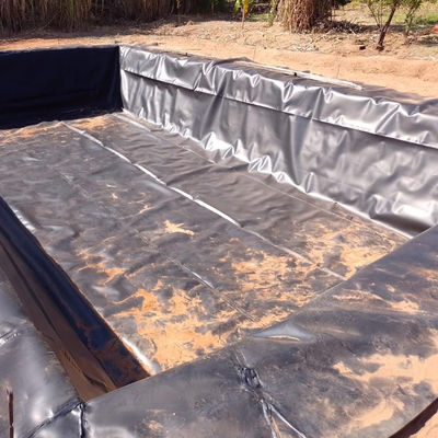 Geomembrana de polietileno de alta densidad HDPE LDPE para el revestimiento de la presa