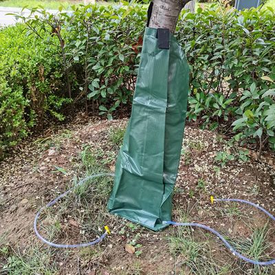 Sacos de plantación de árboles de 15 a 20 galones con tela de PVC y función de riego de liberación lenta