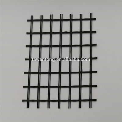 Construcción de garaje basalto reforzado con fibra de vidrio Geogrid con 50-200m de longitud