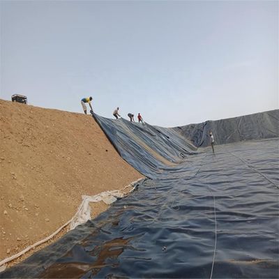 Estanque de agua de diseño chino de plástico de polietileno geomembrana para estanque de peces