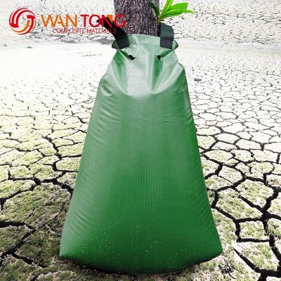 Conservación de agua hecha fácil liberación lenta Bolso de riego de árboles con lonas de PVC a prueba de UV