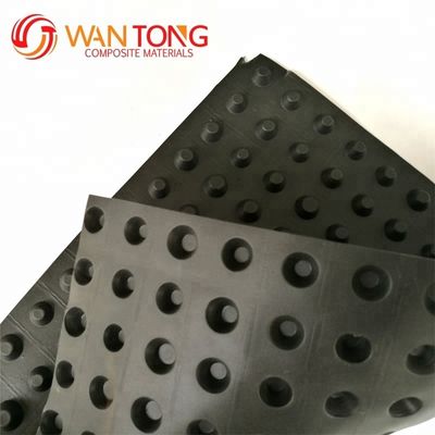 Otros productos de la tierra 12 mm Dimple Height Drain Cell Drainage Board para el jardín del techo