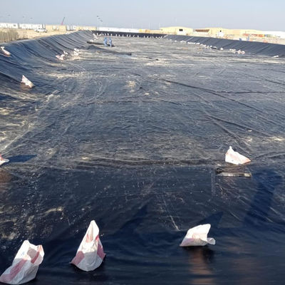 Biodigestor de geomembrana de estilo contemporáneo de chapa de plástico HDPE cubierta y protección de presa