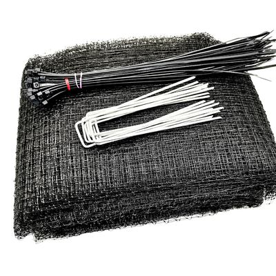 1.5cm malla 50gm PP jardín extruido UV bloqueado plástico agrícola antimoles rollo de red