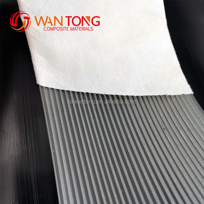 4 mm Alturas PP PE Geotextiles Tipo Desagüe vertical prefabricado PVD Desagüe de cartón de plástico
