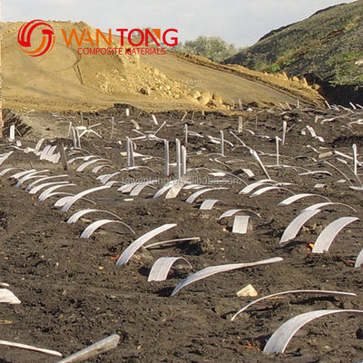 4 mm Alturas PP PE Geotextiles Tipo Desagüe vertical prefabricado PVD Desagüe de cartón de plástico