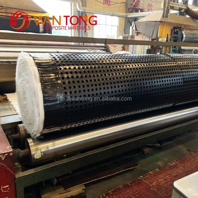 Protección superior del techo tablero de drenaje de hoyuelos HDPE con geotextil en 8mm-60mm de altura