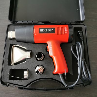 Máquina de soldadura por geomembrana de pistola de soldadura por aire caliente profesional para revestimientos de PVC y HDPE