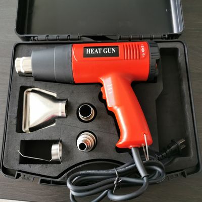 Máquina de soldadura por geomembrana de pistola de soldadura por aire caliente profesional para revestimientos de PVC y HDPE