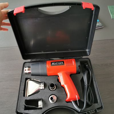 Máquina de soldadura por geomembrana de pistola de soldadura por aire caliente profesional para revestimientos de PVC y HDPE