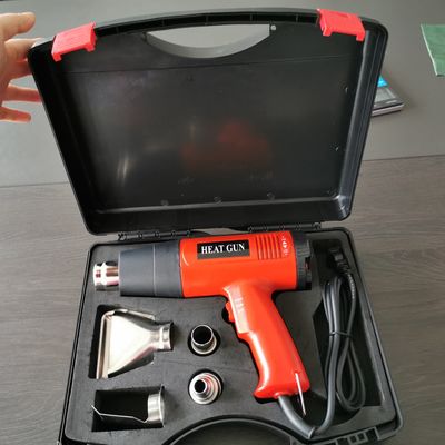 Máquina de soldadura por geomembrana de pistola de soldadura por aire caliente profesional para revestimientos de PVC y HDPE