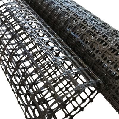 CE/ISO aprobado PP Biaxal Geogrid de plástico para la construcción de carreteras de diseño chino