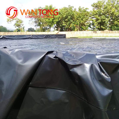 Piscinas de piscinas de piscifactoría 1 mm Geomembrana de HDPE con 100% de material de HDPE virgen