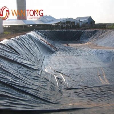 0.2-4mm espesor de geomembrana HDPE para estanques de acuicultura