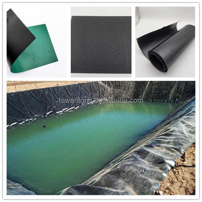 Geomembrana de HDPE negro de 2 mm con certificación CE e ISO