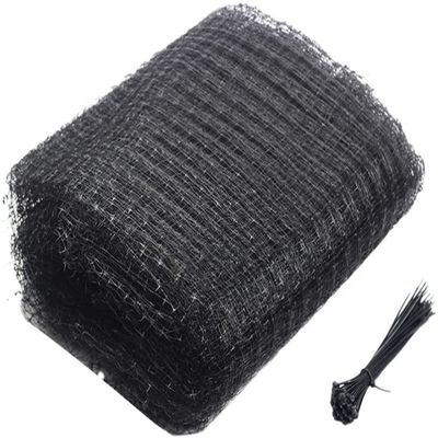 Cercas de plástico de malla negra de 7*100 pies para protección de cabras y granjas en campos de jardín