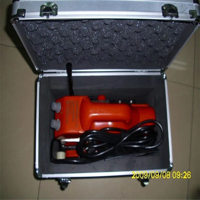 Soldador de membrana de HDPE rojo y negro de 0,85kW versátil para soldadura de geomembranas plásticas