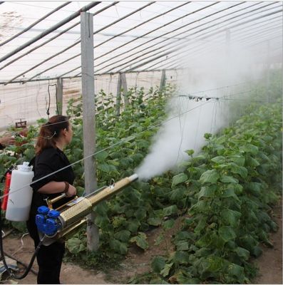 Jardín de metal y agricultura 4 tiempos de gasolina máquina de niebla térmica en competitivo