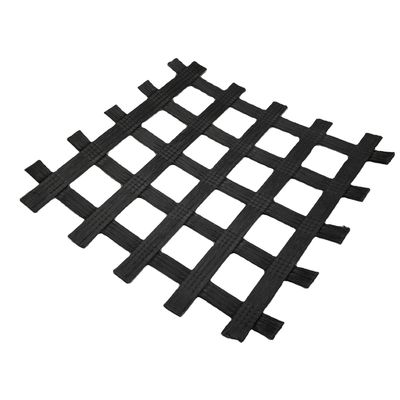 50-200m longitud de la red geográfica para la construcción de carreteras de asfalto Polyester durable PET compuesto